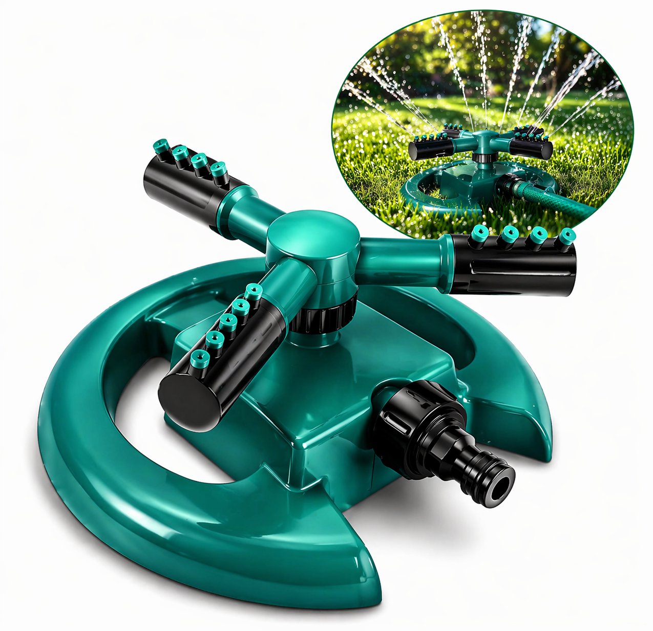 Hydraulically Powered 360° Rotary Spray
